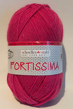 Lade das Bild in den Galerie-Viewer, Fortissima 4- fach uni 100 gramm | 31 Farben