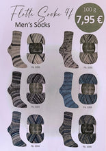 Lade das Bild in den Galerie-Viewer, Flotte Socke Mens 4 fädig