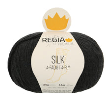 Lade das Bild in den Galerie-Viewer, regia premium silk 00099 | black
