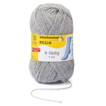 Lade das Bild in den Galerie-Viewer, REGIA 4-FÄDIG UNI - wolle4you - Online Versand - Merinowolle - Sockenwolle - Baumwolle - Handarbeitsgarne aller Art