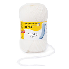 Lade das Bild in den Galerie-Viewer, REGIA 4-FÄDIG UNI - wolle4you - Online Versand - Merinowolle - Sockenwolle - Baumwolle - Handarbeitsgarne aller Art