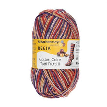 Lade das Bild in den Galerie-Viewer, Regia cotton color Tutti Frutti - wolle4you - Online Versand - Merinowolle - Sockenwolle - Baumwolle - Handarbeitsgarne aller Art