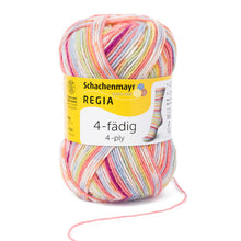 Lade das Bild in den Galerie-Viewer, Regia 4 fädig color 50 gr. von Schachenmayr Farbe 1132 Square Candy online kaufen bei www.wolle4you.de Novodomskys Handarbeiten Herrenberg Sonderpreis € 3,80