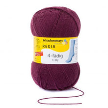 Lade das Bild in den Galerie-Viewer, Regia 4-fädig Uni 100 gr. - wolle4you - Online Versand - Merinowolle - Sockenwolle - Baumwolle - Handarbeitsgarne aller Art