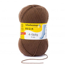 Lade das Bild in den Galerie-Viewer, Regia 4-fädig Uni 100 gr. - wolle4you - Online Versand - Merinowolle - Sockenwolle - Baumwolle - Handarbeitsgarne aller Art
