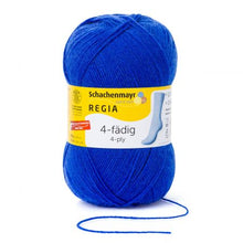 Lade das Bild in den Galerie-Viewer, Regia 4-fädig Uni 100 gr. - wolle4you - Online Versand - Merinowolle - Sockenwolle - Baumwolle - Handarbeitsgarne aller Art