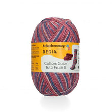 Lade das Bild in den Galerie-Viewer, Regia cotton color Tutti Frutti - wolle4you - Online Versand - Merinowolle - Sockenwolle - Baumwolle - Handarbeitsgarne aller Art