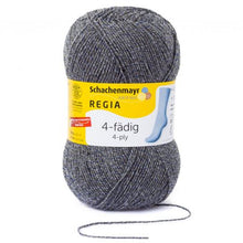 Lade das Bild in den Galerie-Viewer, Regia 4-fädig Uni 100 gr. - wolle4you - Online Versand - Merinowolle - Sockenwolle - Baumwolle - Handarbeitsgarne aller Art