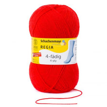 Lade das Bild in den Galerie-Viewer, Regia 4-fädig Uni 100 gr. - wolle4you - Online Versand - Merinowolle - Sockenwolle - Baumwolle - Handarbeitsgarne aller Art