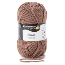 Lade das Bild in den Galerie-Viewer, Bravo 50 gr. von Schachenmayr Farbe Holz Meliert 8197 online kaufen bei www.wolle4you.de Novodomskys Handarbeiten Herrenberg Sonderpreis € 1,19