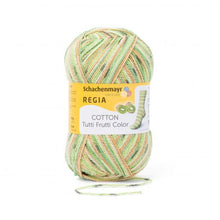 Lade das Bild in den Galerie-Viewer, Regia cotton color Tutti Frutti - wolle4you - Online Versand - Merinowolle - Sockenwolle - Baumwolle - Handarbeitsgarne aller Art