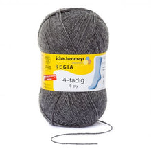 Lade das Bild in den Galerie-Viewer, Regia 4-fädig Uni 100 gr. - wolle4you - Online Versand - Merinowolle - Sockenwolle - Baumwolle - Handarbeitsgarne aller Art
