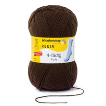 Lade das Bild in den Galerie-Viewer, Regia 4-fädig Uni 100 gr. - wolle4you - Online Versand - Merinowolle - Sockenwolle - Baumwolle - Handarbeitsgarne aller Art