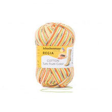 Lade das Bild in den Galerie-Viewer, Regia cotton color Tutti Frutti - wolle4you - Online Versand - Merinowolle - Sockenwolle - Baumwolle - Handarbeitsgarne aller Art