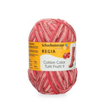 Lade das Bild in den Galerie-Viewer, Regia cotton color Tutti Frutti - wolle4you - Online Versand - Merinowolle - Sockenwolle - Baumwolle - Handarbeitsgarne aller Art