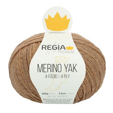 Lade das Bild in den Galerie-Viewer, regia premium 4-fädig merino yak 100 gr. puder/7505
