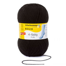Lade das Bild in den Galerie-Viewer, Regia 4-fädig Uni 100 gr. - wolle4you - Online Versand - Merinowolle - Sockenwolle - Baumwolle - Handarbeitsgarne aller Art