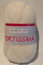 Lade das Bild in den Galerie-Viewer, Fortissima 4- fach uni 100 gramm | 31 Farben
