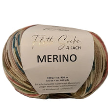 Lade das Bild in den Galerie-Viewer, Flotte Socke 4 Fach Merino 3180

