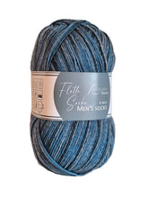Lade das Bild in den Galerie-Viewer, Strumpfwolle ``FLOTTE SOCKE`` Mens Socks 4- fädig 100 gramm
