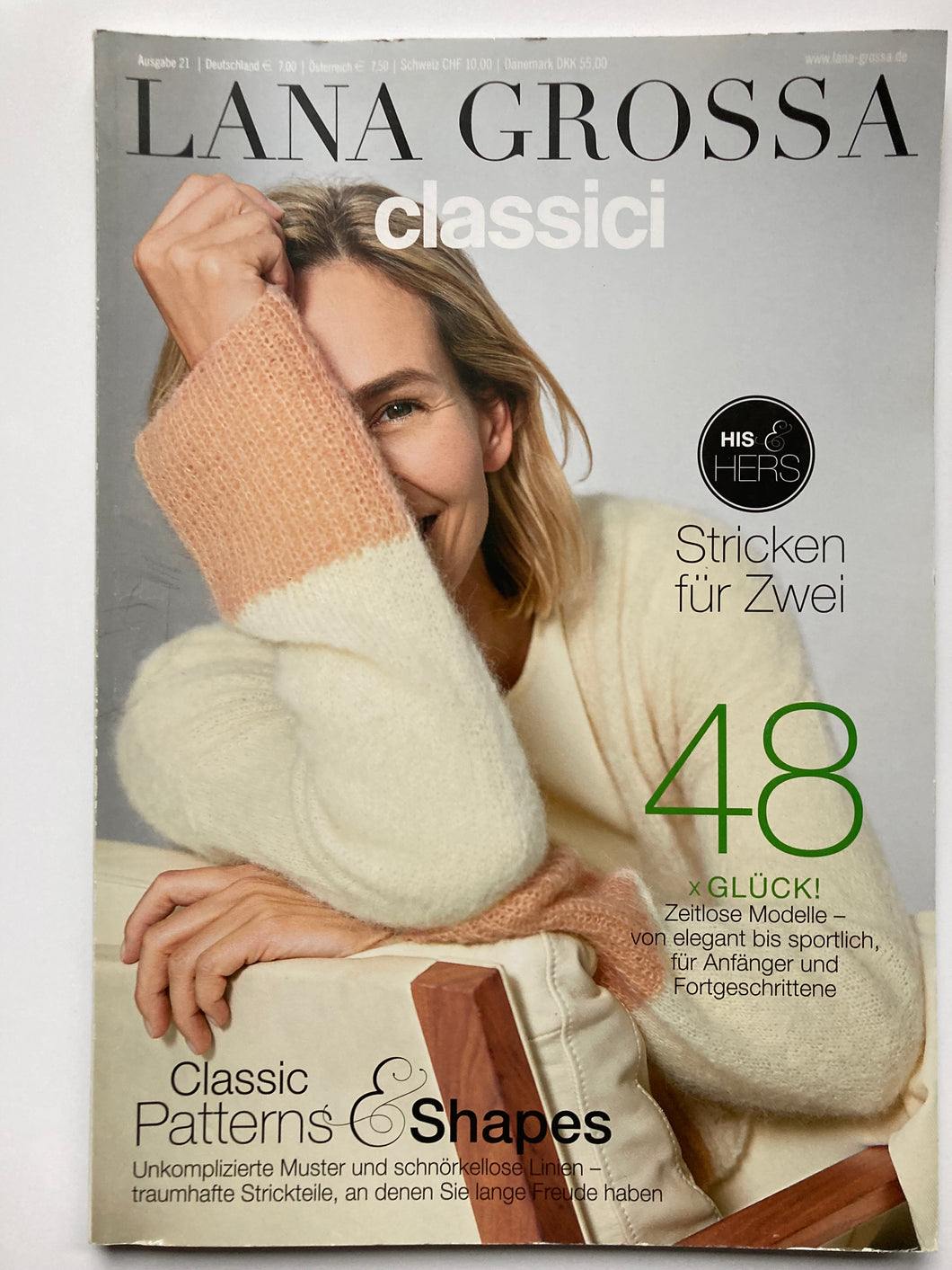 Ausgabe 21 LANA GROSSA classici ``Classic Patterns&Shapes``