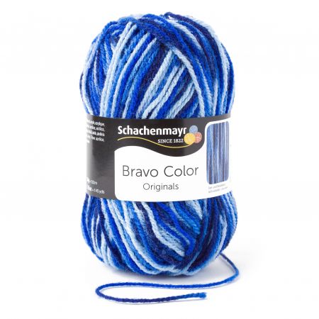 Bravo Color 50 gr. Alle Farben - Knallerpreis - - wolle4you - Online Versand - Merinowolle - Sockenwolle - Baumwolle - Handarbeitsgarne aller Art