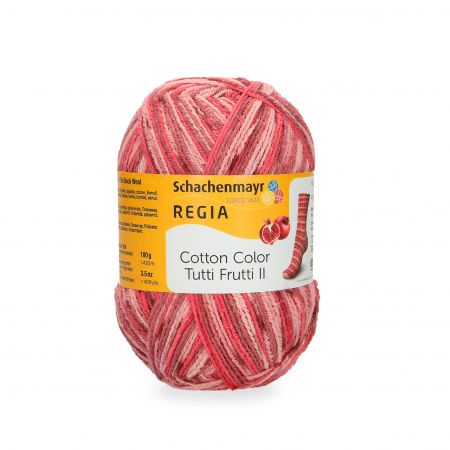 Regia cotton color Tutti Frutti - wolle4you - Online Versand - Merinowolle - Sockenwolle - Baumwolle - Handarbeitsgarne aller Art